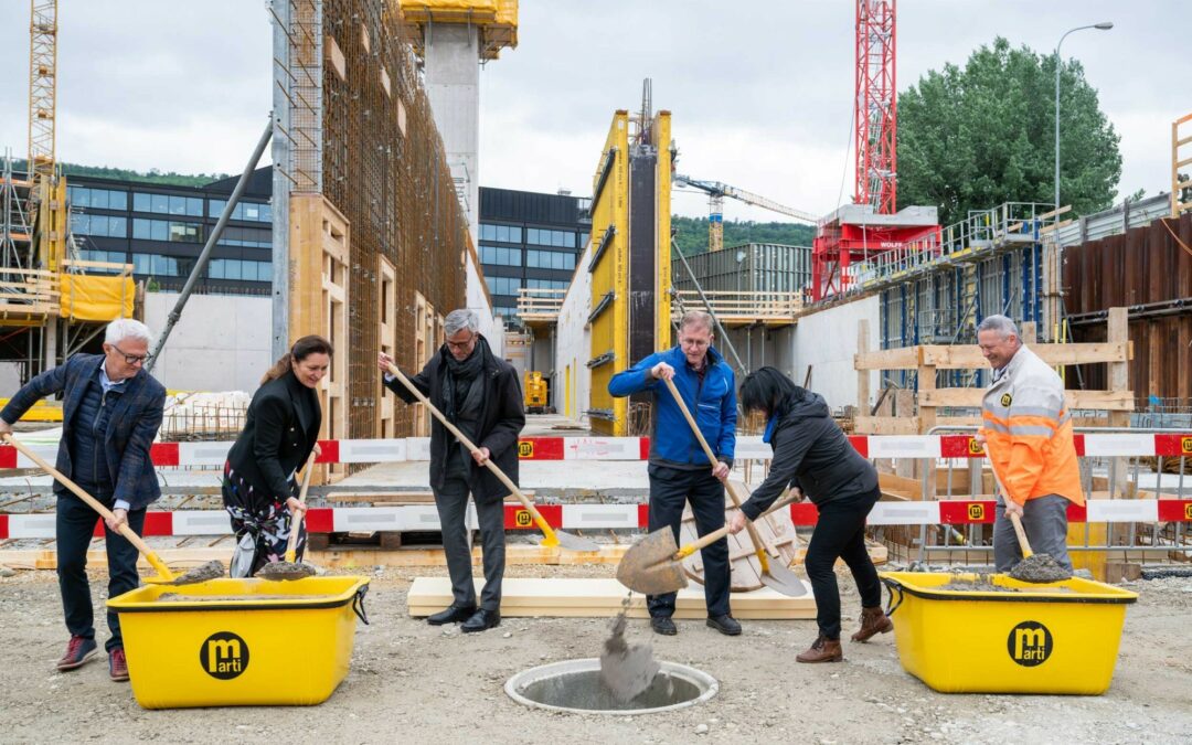 Grundstein für Campus Biel/Bienne der Berner Fachhochschule gelegt